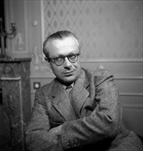 Tristan Tzara, writer ca. 1950