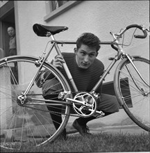 Willy Trepp, race cyclist 1957