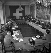 Meeting of some German and French mayors on the Bürgenstock, 1949: Speech of A. de Gallo