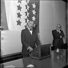 Maurice Chappaz, acceptance speech for award Prix de la Ville de Martigny, 1966