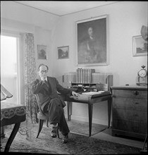 Author Edgar Chappuis, Zurich 1946