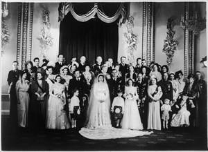 Wedding of Elizabeth II. and Lt. Philip Mountbatten