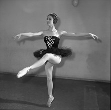 Prima ballerina Mila Guertler, 1963