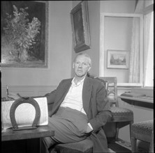 Painter Theo Glinz around 1947