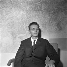 Pietro Mona, president of the federal insurances court, around 1965