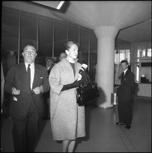 Deborah Kerr in Zurich-Kloten 1959