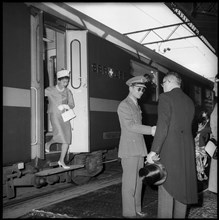 State visit of Sirikit and Bhumibol of Thailand, Max Petitpierre, 1960