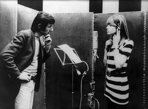 Udo Jürgens and Françoise Hardy, 1969