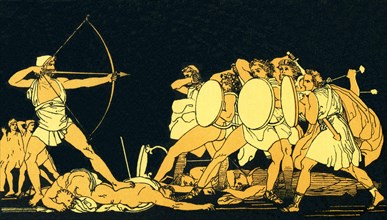 Odysseus Kills Suitors