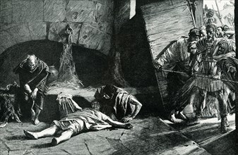 The caption for this early 1900s illustration reads: Death of Nero Nero, the worst of all tyrants