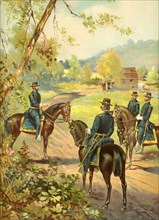 Pictured here are U.S. Army generals in 1864, during the American Civil War. The illustration dates