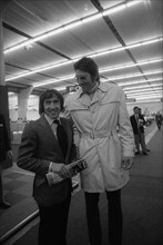 Jackie Stewart, Edi Hubacher, Autosalon 1972.