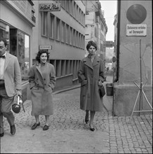 Sophia Loren in Lucerne 1959.