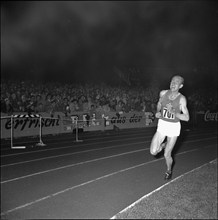 EC in Berne 1954, finals 10'000m: Emil Zatopek.