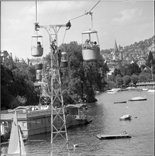 SAFFA fair cableway, 1958.