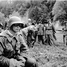 King Bhumibol of Thailand in Switzerland in 1960.