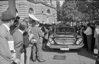 Gina Lollobrigida in Zurich 1963.