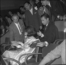 Gina Lollobrigida: Film opening night in Zurich 1963.