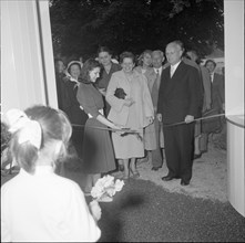 SAFFA 1958: opening of the cableway.