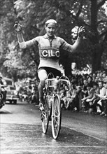 Zuri Metzgete winner Hugo Koblet 1952.