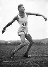 Swiss Championships 1942 Winterthur: decathlonian Anet.