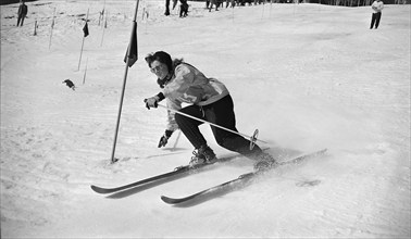 Francine Eternod around 1949.