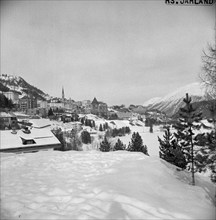 St. Moritz, winter 1962.