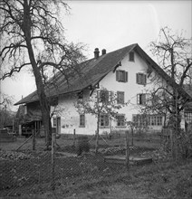 Schaggi Streuli' s house, around 1949.