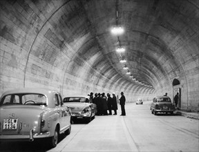 Opening of the Walenseestrasse, 1963.