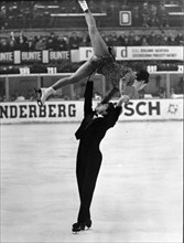 European Figure Skating Championships 1966, Bratislava: Brother and sister Szabo, Switzerland.