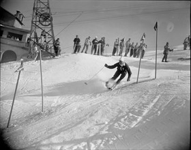 Kandahar Ski Meeting Sestriere, Fifties: Willy Forrer.