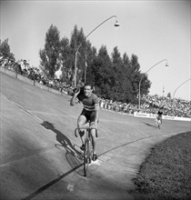 French sprinter Georges Senfftleben ca. 1946.