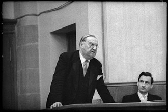 Charles Cornu, general prosecutor of canton Geneva; Geneva ca. 1962.