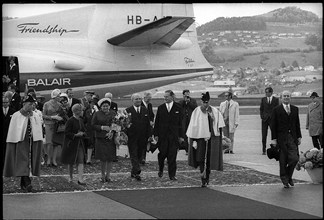 State Visit of Franz Jonas, austrian federal president 1969.