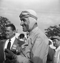 Raymond Sommer, French racing driver, ca. 1950.