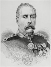 Sir Gerald Graham (1831-1899). British Lieutenant General in the Corps of Royal Engineers. Portrait