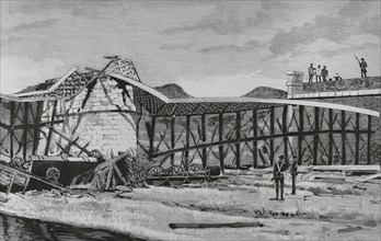 History of Spain. Alcudia bridge disaster. Located at kilometre 279 of the railway line from Madrid