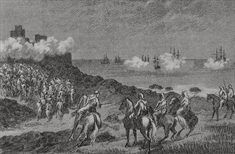 Siege of Ceuta (23 October 1694 to 22 April 1727). The army of the Moroccan Sultan Muley Isma'il