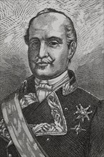 Leopoldo O'Donnell (1809-1867). Spanish military and politician. President of the Spanish