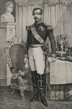 Napoleon III (1808-1873). President of the French Second Republic (1848-1852) and later Emperor of