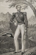 Ferdinand II of Portugal (1816-1885). German prince, King of Portugal jure oxuris (1837-1853) as