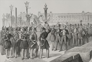 French Revolution of 1848. Popular uprising in Paris from 23 to 25 February 1848, led by workers