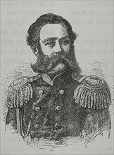 Prince Mossalsky. Russian general. Commander-in-chief of artillery of the Danube Army.