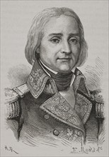 Francois-Paul Brueys d'Aigalliers (1753-1798). French admiral who led the fleet in the expedition