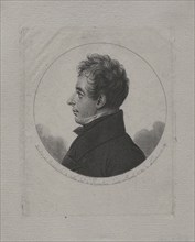 Etienne Bouchardy (1797-1849). French draftsman and engraver. Profile portrait, after 1811.