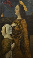 Bona of Savoy (1449-1503). Duchess of Milan as the second wife of Galeazzo Maria Sforza