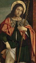 Ambrogio da Fossano, called Bergognone (1453-1523). Italian Renaissance painter. St. Roque,