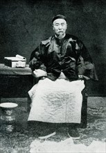 Li Hung Chang. The caption for this 1900 photo reads: “Li Hung Chang Venerable Chinese diplomat