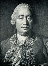 This 1899 illustration shows:  “ DavidHume painted by A Ramsay.”  Generally regarded as one of the