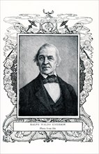 This 1899 illustration shows: “Ralph Waldo Emerson - photo from life.” Ralph Waldo Emerson